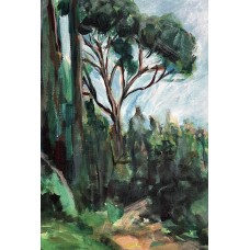 Cypresses – Original Acrylic Painting on Canvas | Crimea | Marina Stognieva